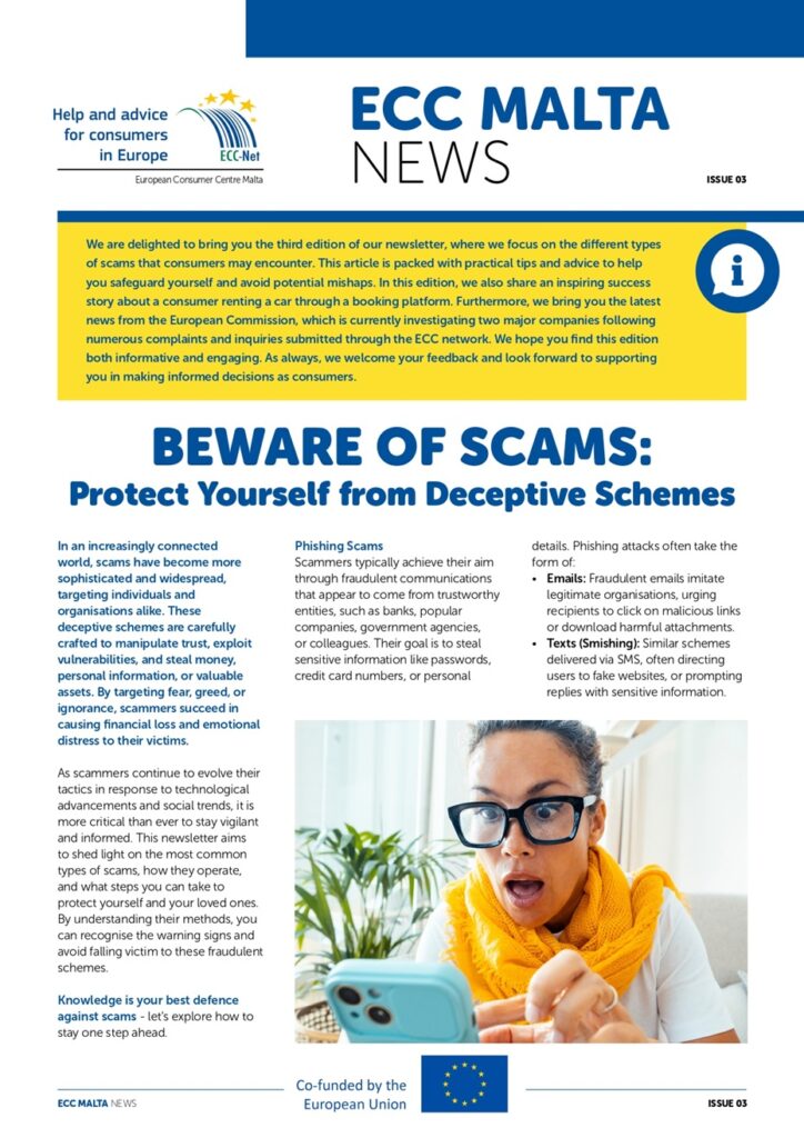 ECC Net Malta Newsletter issue 3 2024
