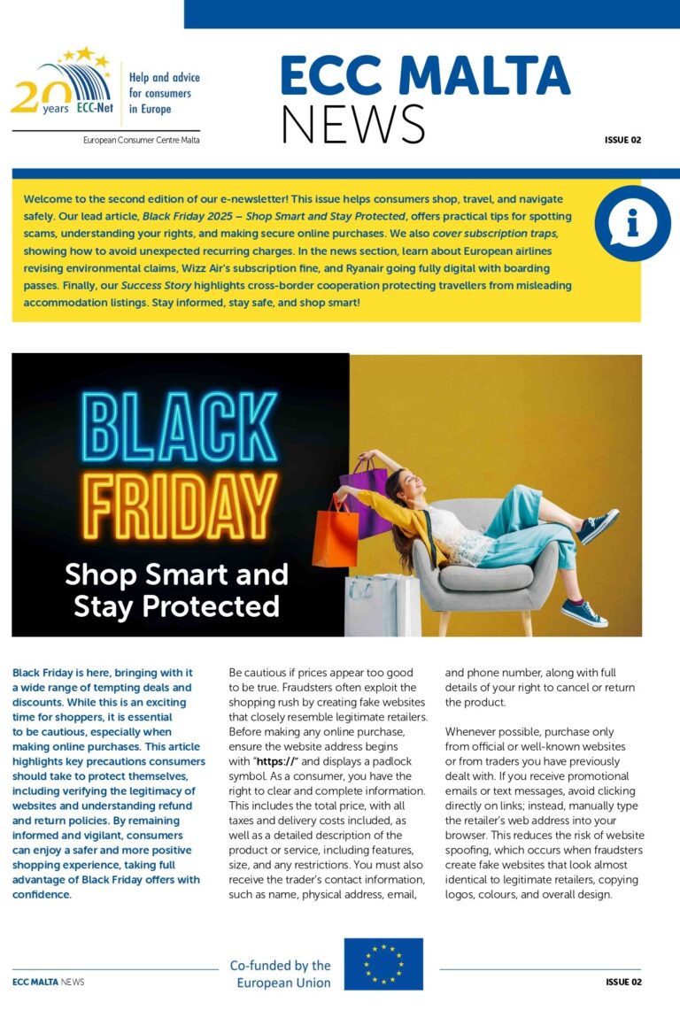 ECC Malta newsletter issue 2 2025