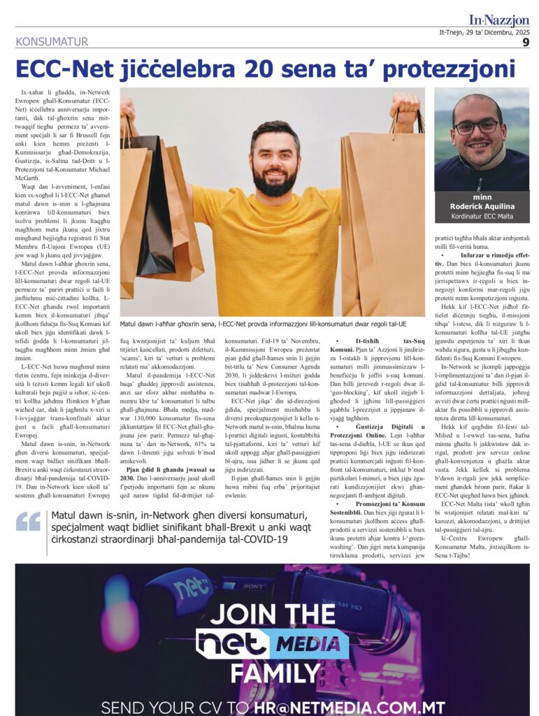 Article In-Nazzjon 29 Dec 2025